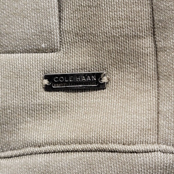 Cole Haan Grand OS Sweater Mens 2XL Zip Performance Jacket Gray Stone Business - Picture 8 of 11